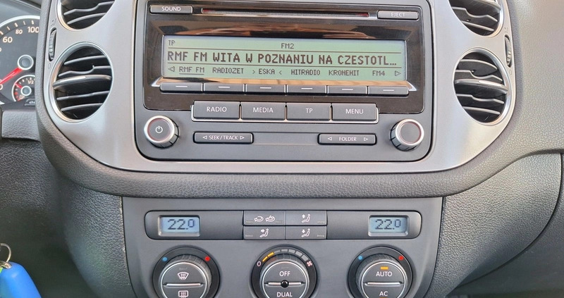 Volkswagen Tiguan cena 33900 przebieg: 212058, rok produkcji 2009 z Radlin małe 436